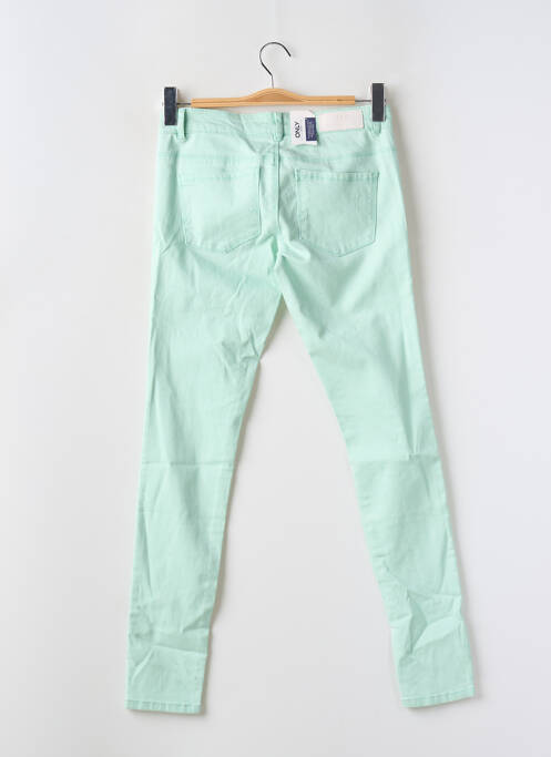 Jeans skinny vert ONLY pour femme