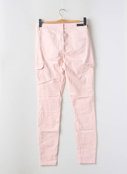 Pantalon cargo rose PIECES pour femme