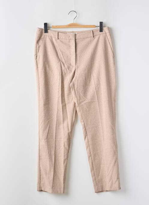 Pantalon droit beige MNG pour femme