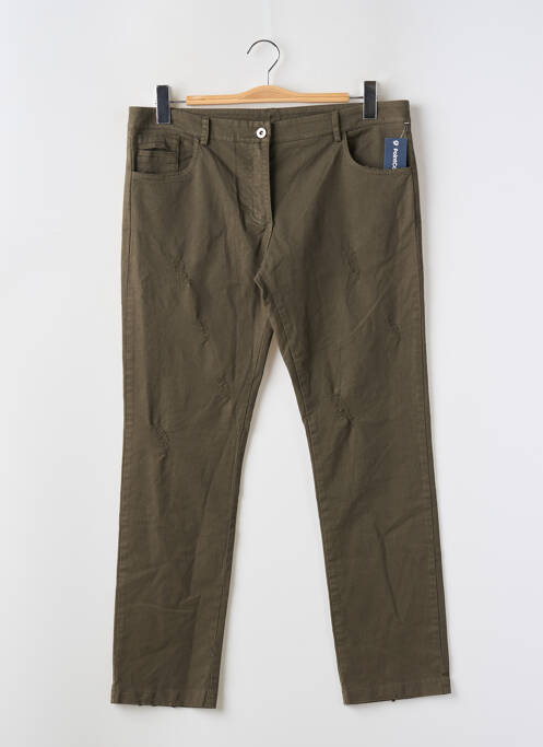 Pantalon slim vert IMPREVU pour femme