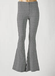Pantalon flare stretch taille haute noir CATWALK JUNKIE. femme