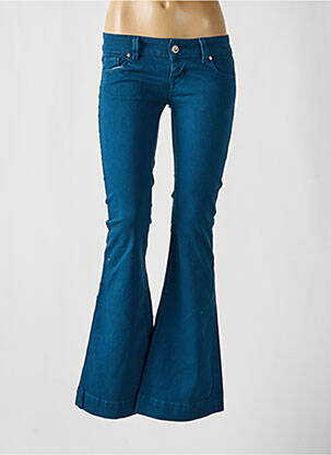 Jean coupe flare stretch taille basse bleu LTB femme