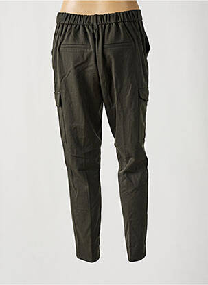 Pantalon cargo taille élastique taille normale vert VERO MODA femme
