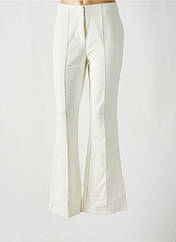 Pantalon flare blanc ONLY pour femme seconde vue