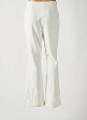 Pantalon flare blanc ONLY pour femme seconde vue