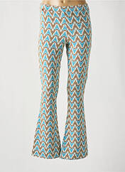 Pantalon flare bleu AMELIE & AMELIE pour femme seconde vue