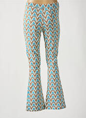 Pantalon flare bleu AMELIE & AMELIE pour femme seconde vue
