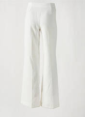 Pantalon large blanc MNG pour femme seconde vue