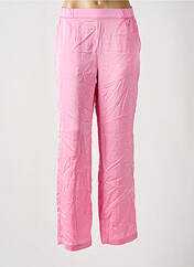 Pantalon large rose VERO MODA pour femme seconde vue