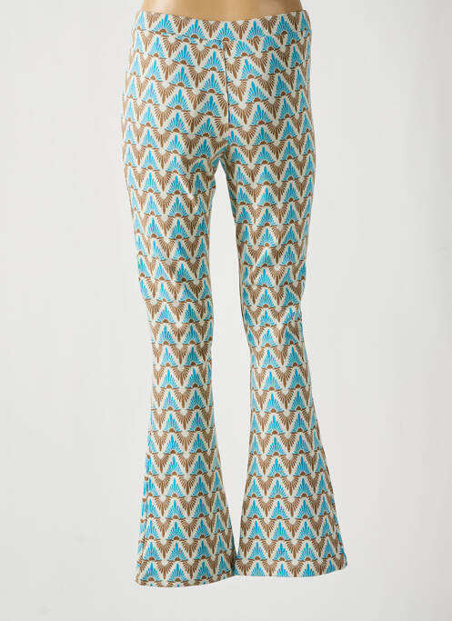 Pantalon flare bleu AMELIE & AMELIE pour femme