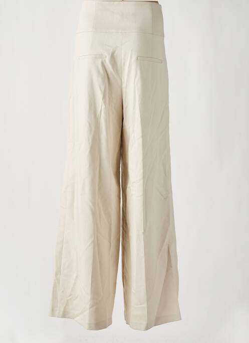 Pantalon large beige MORGAN pour femme