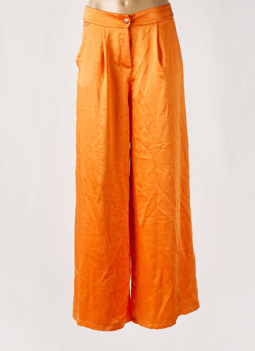 Pantalon large orange AMELIE & AMELIE pour femme