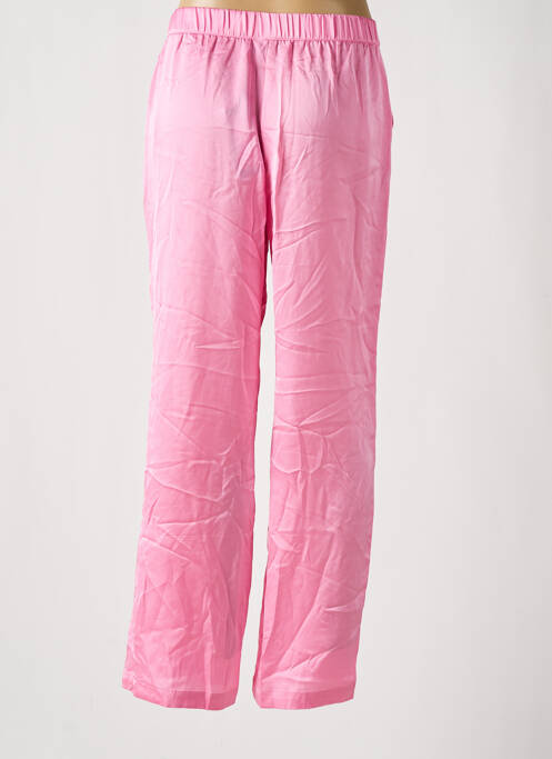Pantalon large rose VERO MODA pour femme