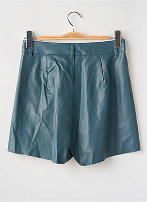 Short taille à pinces taille haute bleu LILI SIDONIO femme
