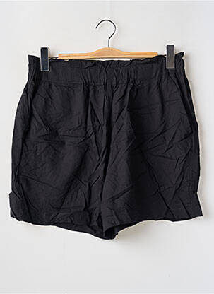 Short taille élastique taille haute noir TOM TAILOR femme