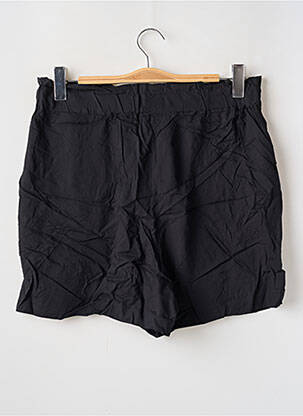Short taille élastique taille haute noir TOM TAILOR femme