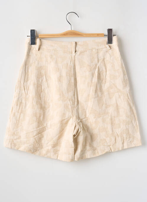 Short beige OBJECT pour femme