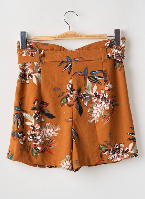 Short orange ONLY pour femme