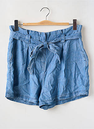 Short coupe fluide taille haute bleu SUPERDRY femme