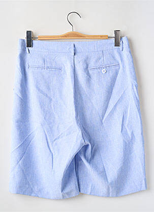 Bermuda taille haute taille haute bleu LILI SIDONIO femme