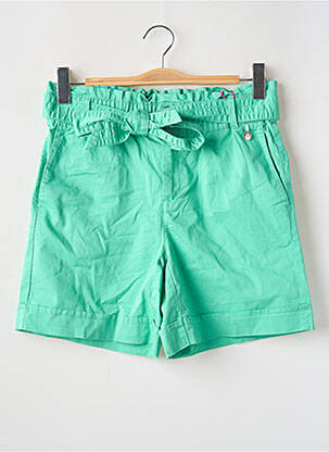 Bermuda taille élastique taille normale vert STREET ONE femme