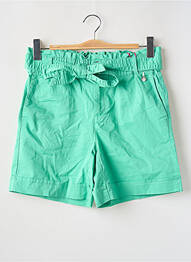 Bermuda taille élastique taille normale vert STREET ONE femme
