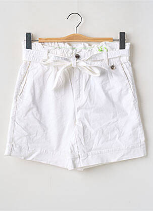 Bermuda taille élastique taille normale blanc STREET ONE femme