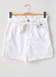Bermuda taille élastique taille normale blanc STREET ONE femme