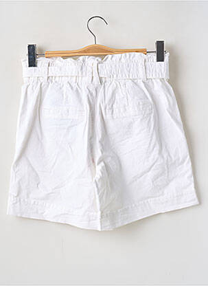 Bermuda taille élastique taille normale blanc STREET ONE femme