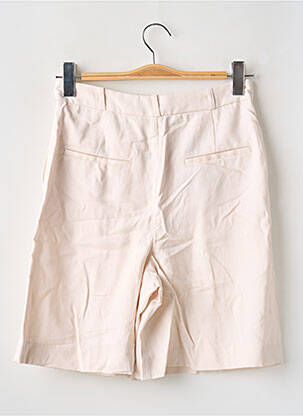 Bermuda taille à pinces taille haute rose MANGO femme