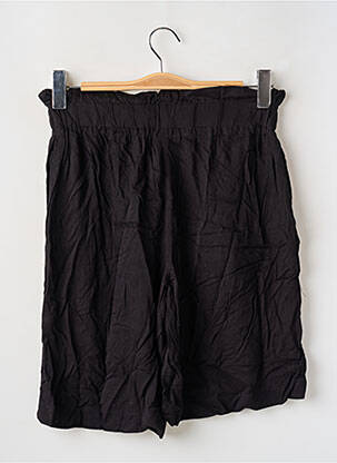 Bermuda taille élastique taille haute noir ONLY femme