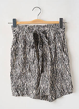 Short coupe fluide taille haute gris GARCIA femme