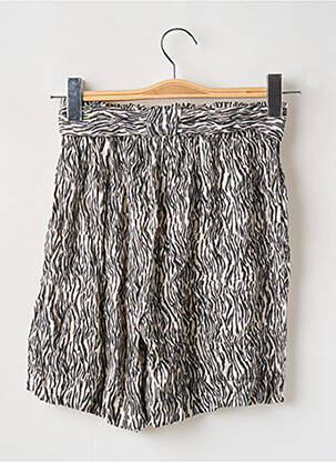 Short coupe fluide taille haute gris GARCIA femme
