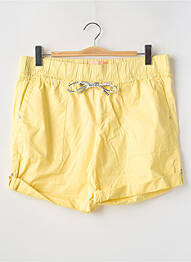 Bermuda taille élastique taille normale jaune STREET ONE femme