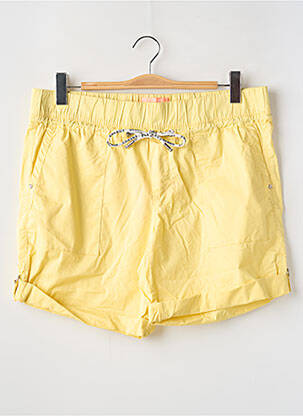 Bermuda taille élastique taille normale jaune STREET ONE femme