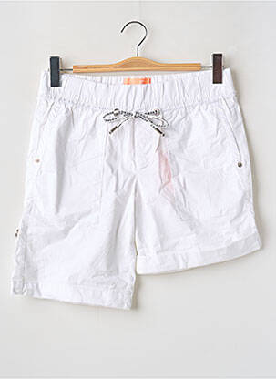 Bermuda taille élastique taille normale blanc STREET ONE femme