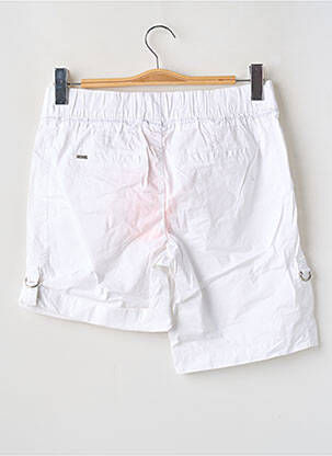 Bermuda taille élastique taille normale blanc STREET ONE femme