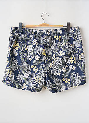 Short de bain imprimé tie and dye bleu JACK & JONES homme