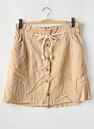 Jupe courte poches beige GARCIA femme