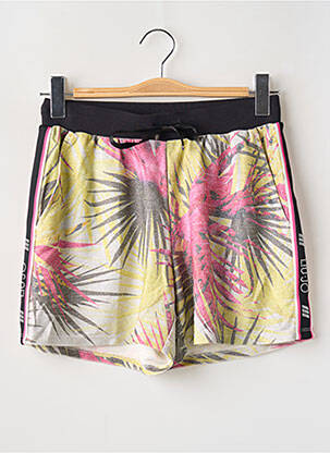 Short taille élastique taille haute vert LIU JO femme