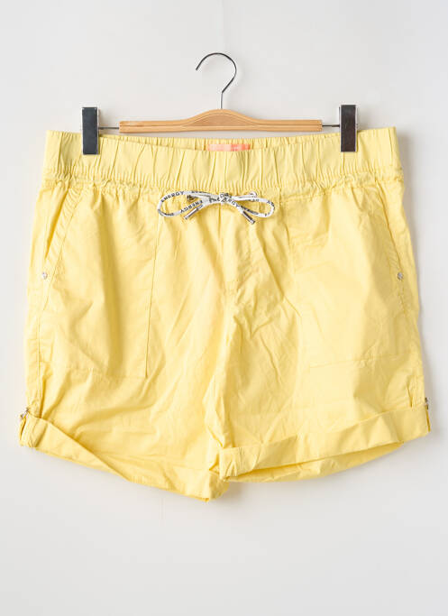Bermuda jaune STREET ONE pour femme