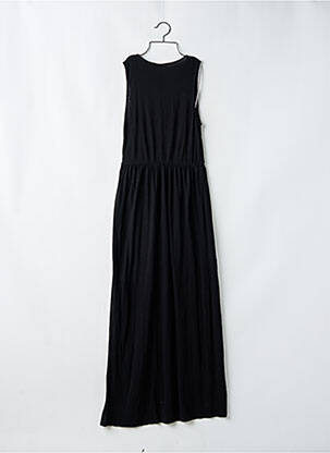 Robe longue coupe évasée sans manche noir OASIS femme