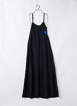 Robe longue coupe évasée fines bretelles noir LES PETITES COLLECTIONS femme