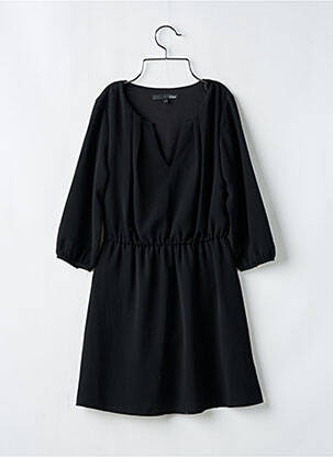 Robe courte manches 3/4 manches 3/4 noir ETAM femme