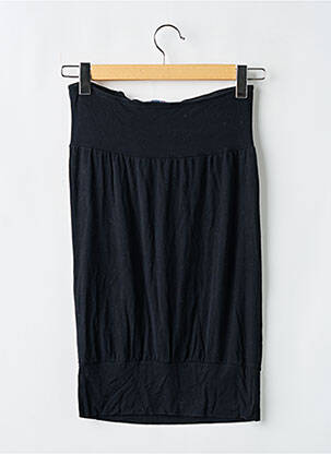 Tunique sans manche manches bustier noir MORGAN femme