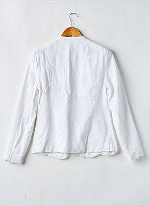 Veste chic poches blanc NAF NAF femme