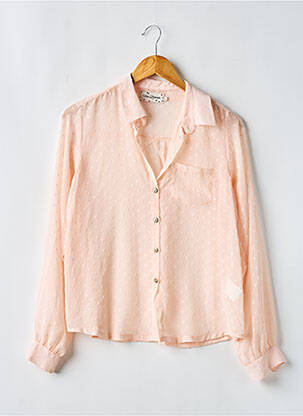 Chemisier coupe fluide manches longues orange WEAR LEMONADE femme