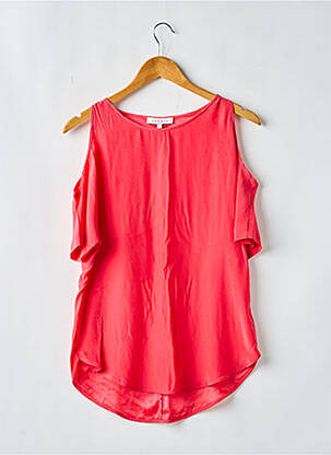 Blouse manches courtes manches courtes rose SANDRO femme