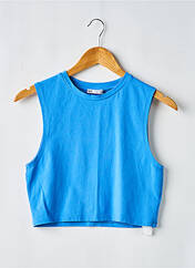 Débardeur bleu ZARA pour femme seconde vue