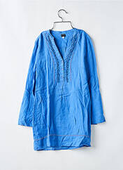 Robe courte bleu 1 2 3 pour femme seconde vue